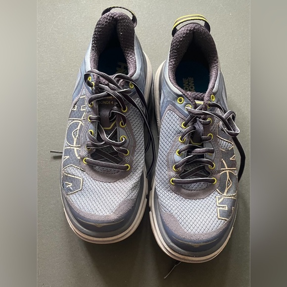 Hoka One One Shoes - Hoka One One Blue and Gray Women's Sneakers